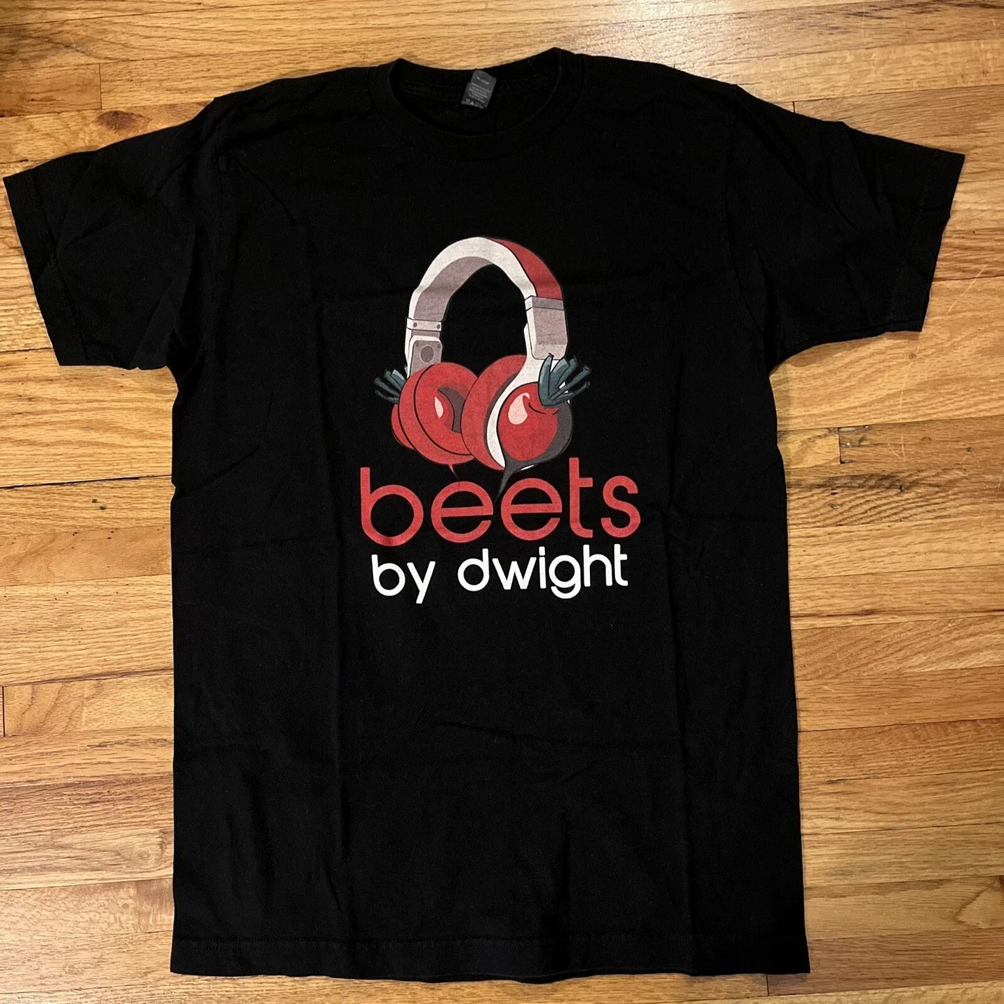 Beets By Dwight The Office Black T Shirt Size M Schrute Beats By Dre Unisex T-shirt, Sweatshirt, Hoodie, Long Sleeve Tee - T-Shirt, Sweatshirt, Hoodie