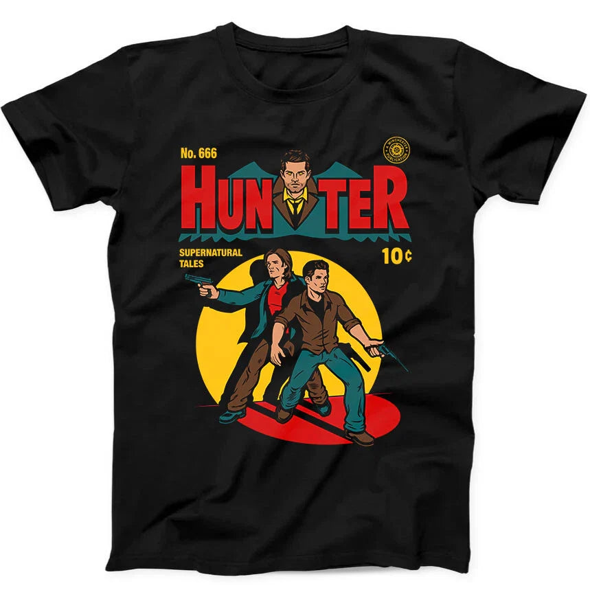 Hunter Comic Supernatural Best Seller Funny Retro Gift Tee  T Shirt 4 Unisex T-shirt, Sweatshirt, Hoodie, Long Sleeve Tee - T-Shirt, Sweatshirt, Hoodie