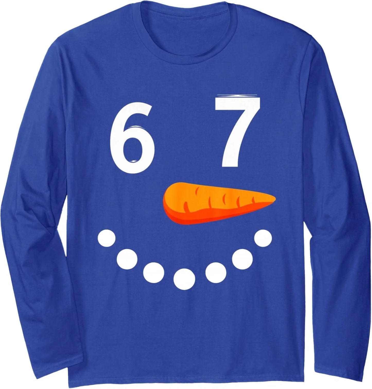 Six Seven Snowman Funny 67 Winter Meme Kids Long Sleeve T-Shirt Unisex T-shirt, Sweatshirt, Hoodie, Long Sleeve Tee - T-Shirt, Sweatshirt, Hoodie