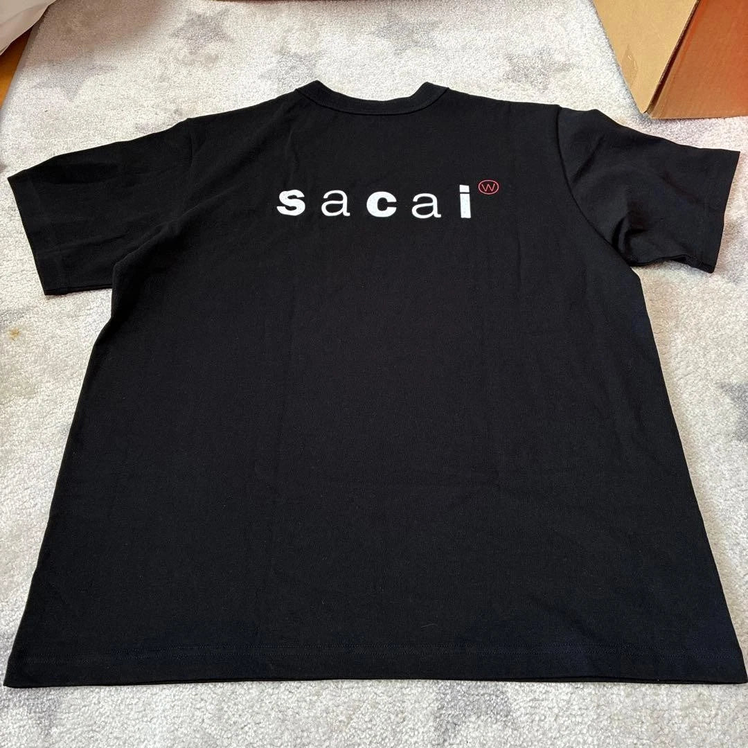 WTAPS x sacai Print T-Shirt Size 4 XL New Japan Tokyo Streetwear Collaboration Unisex T-shirt, Sweatshirt, Hoodie, Long Sleeve Tee - T-Shirt, Sweatshirt, Hoodie