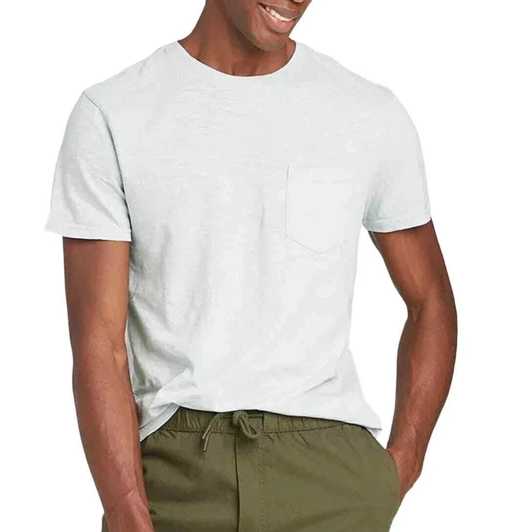 3-PK Goodfellow Small Mens Short Sleeve Slub Pocket T-Shirt - Gray - Free Ship Unisex T-shirt, Sweatshirt, Hoodie, Long Sleeve Tee - T-Shirt, Sweatshirt, Hoodie