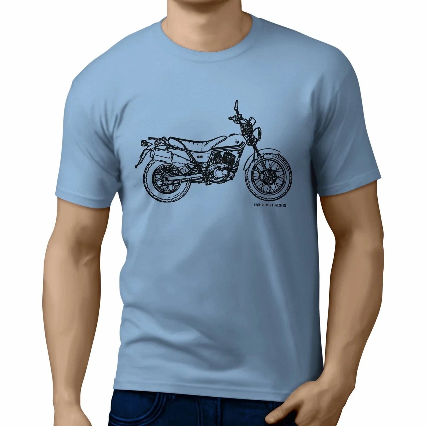 JL Illustration For A Suzuki VanVan 125 2012 Motorbike Fan T-shirt Unisex T-shirt, Sweatshirt, Hoodie, Long Sleeve Tee - T-Shirt, Sweatshirt, Hoodie