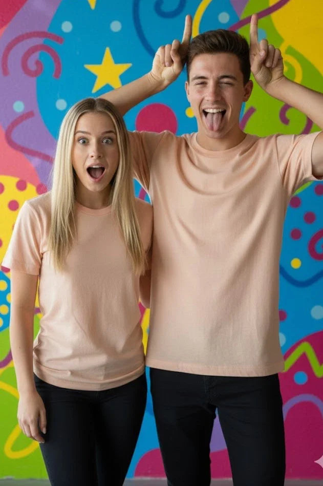 Bella + Canvas Unisex Short-Sleeve T Shirt Crew Neck Stylish Peach T-Shirt NWT Unisex T-shirt, Sweatshirt, Hoodie, Long Sleeve Tee - T-Shirt, Sweatshirt, Hoodie