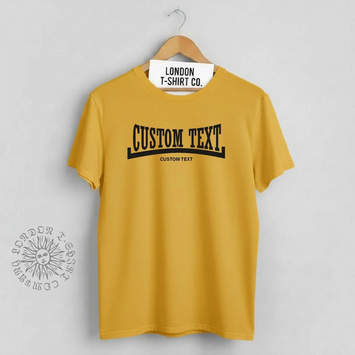Personalised Custom Print T-Shirt - Football, Retro Boxing, Various Colours Unisex T-shirt, Sweatshirt, Hoodie, Long Sleeve Tee - T-Shirt, Sweatshirt, Hoodie