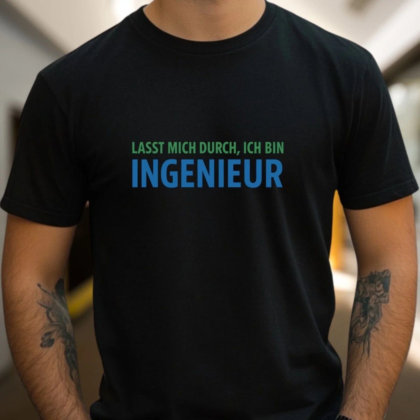 Let Me Through I Am Engineer Print Cotton Mens T-Shirt Size S to 5XL Unisex T-shirt, Sweatshirt, Hoodie, Long Sleeve Tee - T-Shirt, Sweatshirt, Hoodie