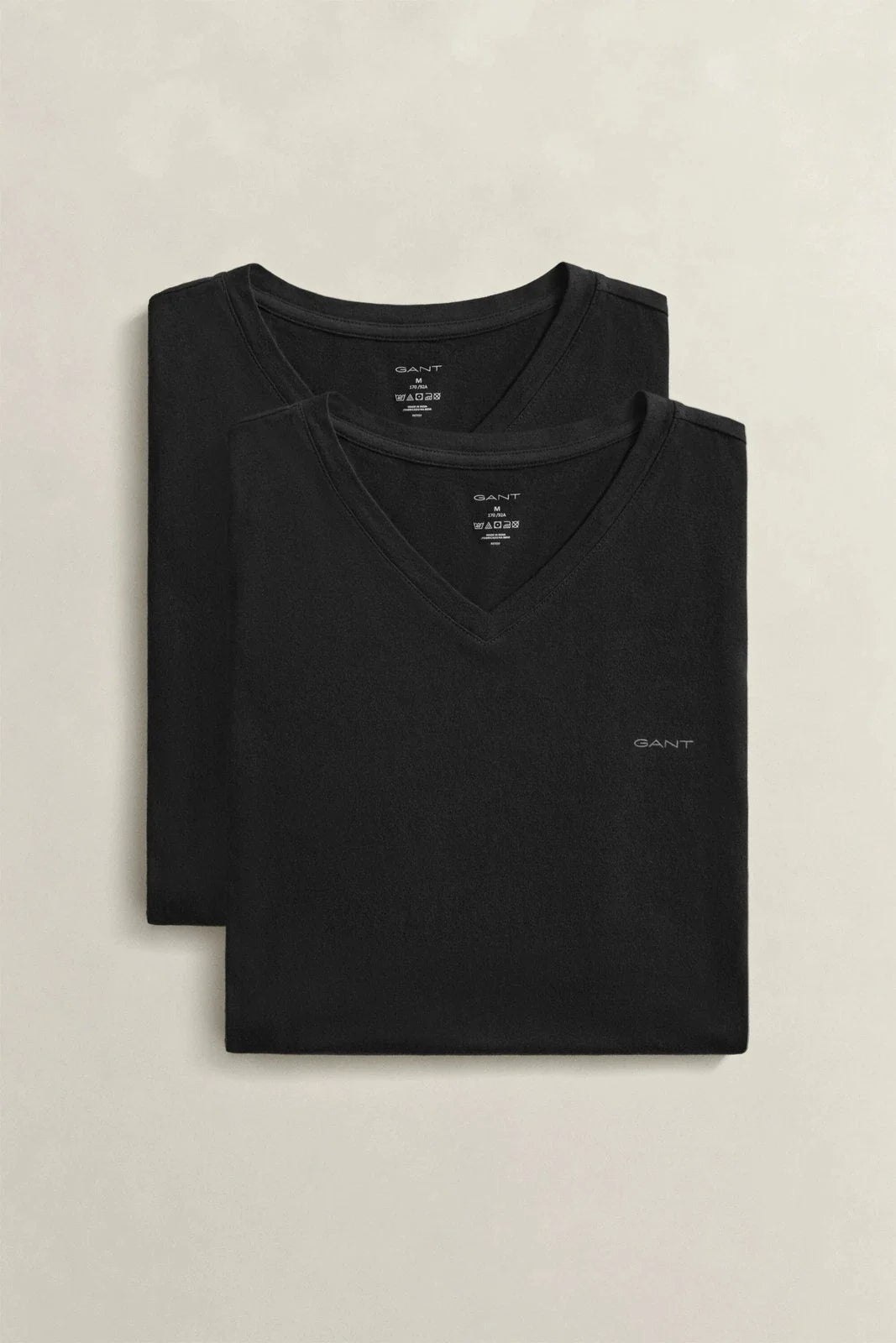 GANT 2-Pack V-Neck T-Shirts  Regular Fit Cotton Tees Unisex T-shirt, Sweatshirt, Hoodie, Long Sleeve Tee - T-Shirt, Sweatshirt, Hoodie