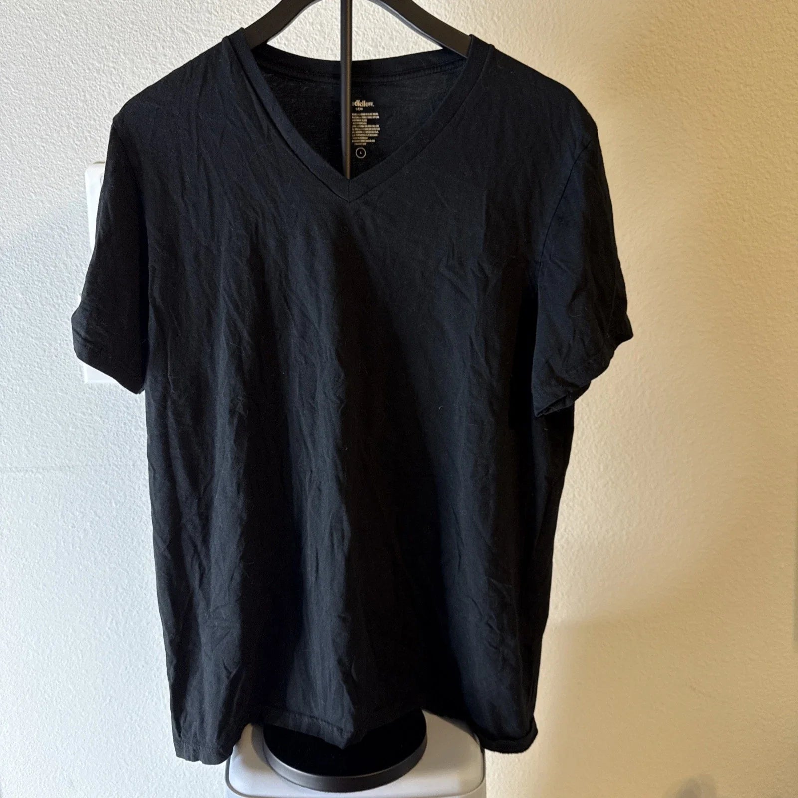 Goodfellow & Co Mens Relaxed Fit T-shirt Short Sleeves V-Neck Size L Unisex T-shirt, Sweatshirt, Hoodie, Long Sleeve Tee - T-Shirt, Sweatshirt, Hoodie