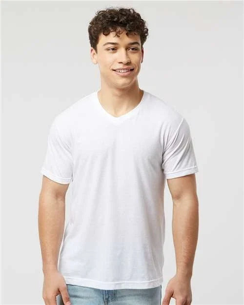 Tultex 207 Men's Poly-Rich V-Neck T-Shirt Unisex T-shirt, Sweatshirt, Hoodie, Long Sleeve Tee - T-Shirt, Sweatshirt, Hoodie