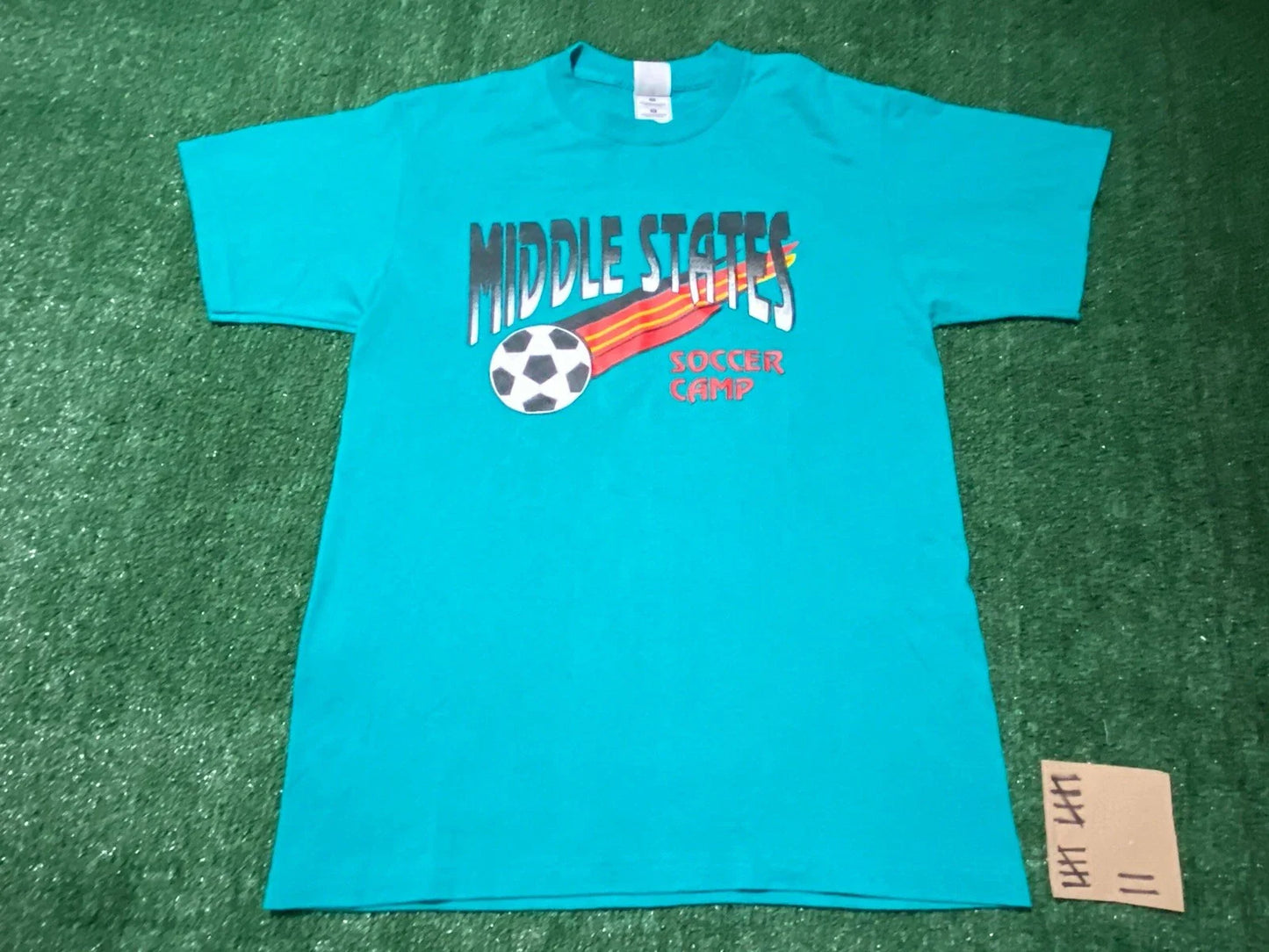 Vintage Middle States Soccer Camp T Shirt M Medium Football Futbol Unisex T-shirt, Sweatshirt, Hoodie, Long Sleeve Tee - T-Shirt, Sweatshirt, Hoodie