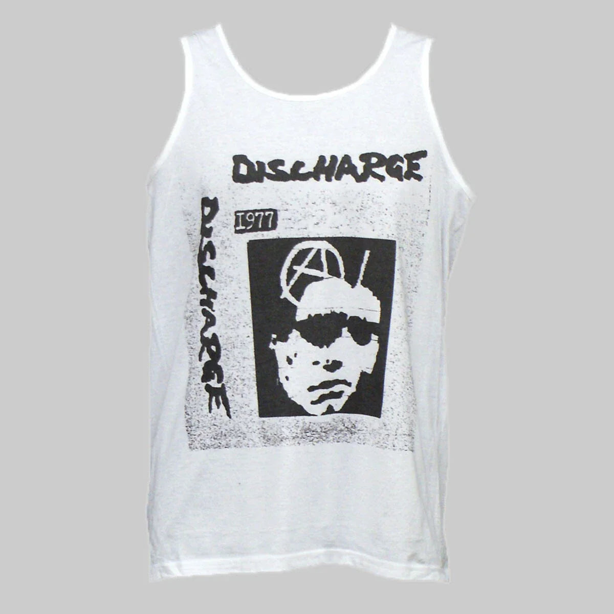 Discharge Hardcore Crust Punk Rock T-shirt Sleeveless Unisex Vest Top S-2XL Unisex T-shirt, Sweatshirt, Hoodie, Long Sleeve Tee - T-Shirt, Sweatshirt, Hoodie