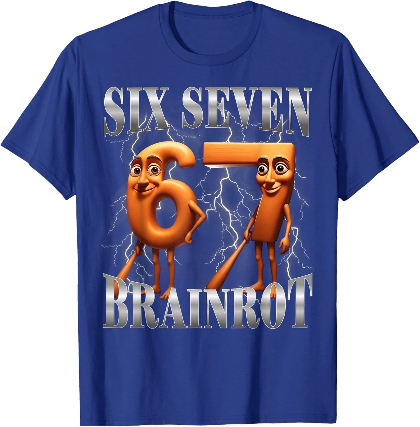 Funny Italian Brainrot Tung Tung Sahur Six Seven Meme T-Shirt Unisex T-shirt, Sweatshirt, Hoodie, Long Sleeve Tee - T-Shirt, Sweatshirt, Hoodie