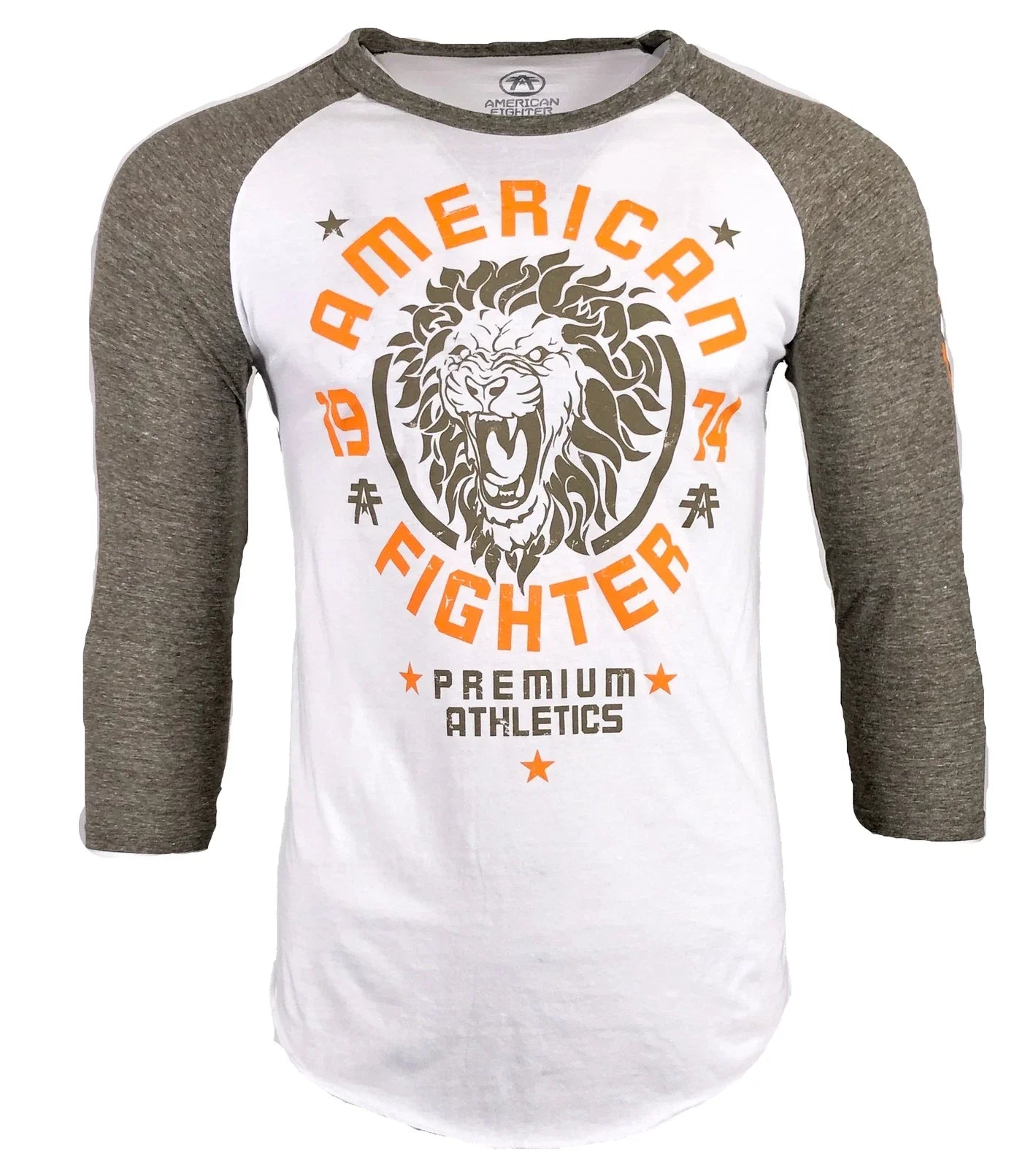 AMERICAN FIGHTER Men's T-Shirt COLOMBIA RAGLAN Athletic Biker White MMA Unisex T-shirt, Sweatshirt, Hoodie, Long Sleeve Tee - T-Shirt, Sweatshirt, Hoodie