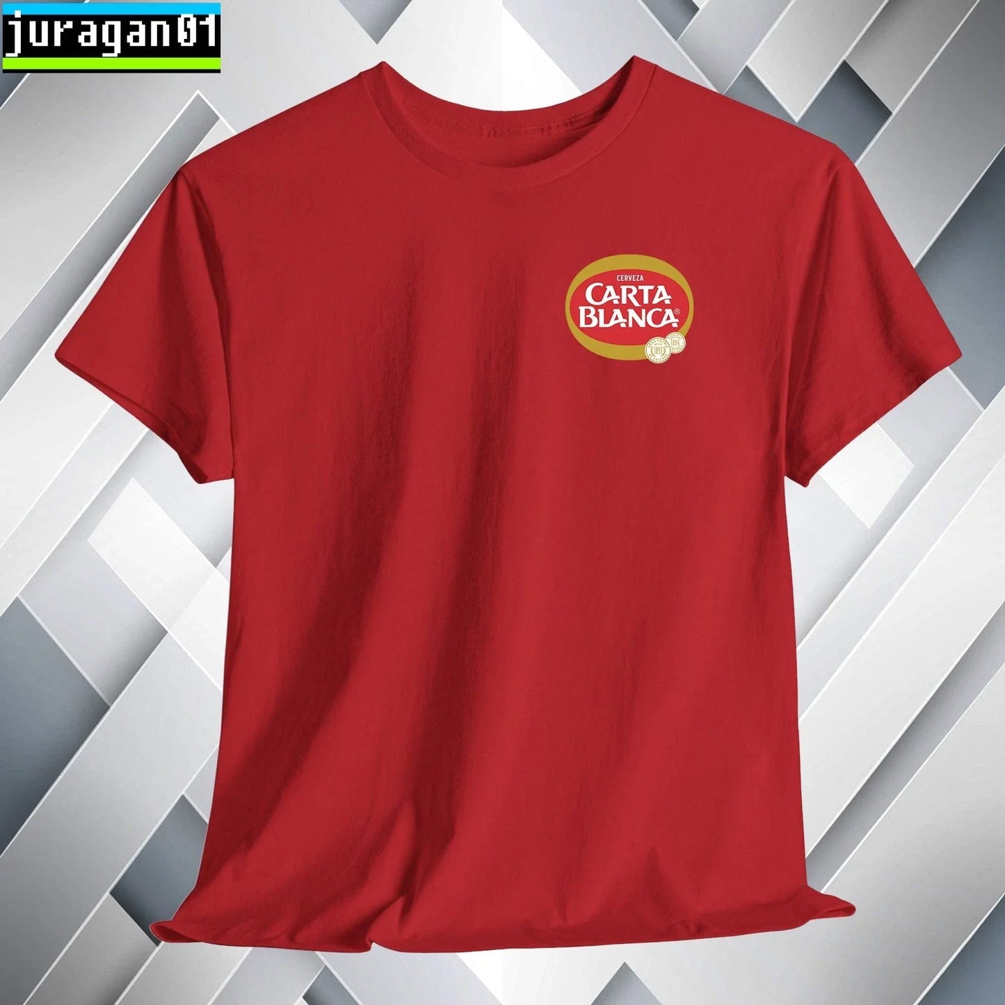 Carta Blanca Mexican Beer T-Shirt Logo Many Colors Size S to 5XL Made in USA Unisex T-shirt, Sweatshirt, Hoodie, Long Sleeve Tee - T-Shirt, Sweatshirt, Hoodie