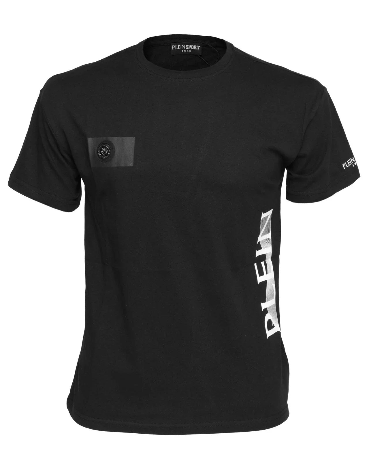 NWT Philip PLEIN SPORT T-SHIRT swim cotton black short sleeve luxury  M Unisex T-shirt, Sweatshirt, Hoodie, Long Sleeve Tee - T-Shirt, Sweatshirt, Hoodie