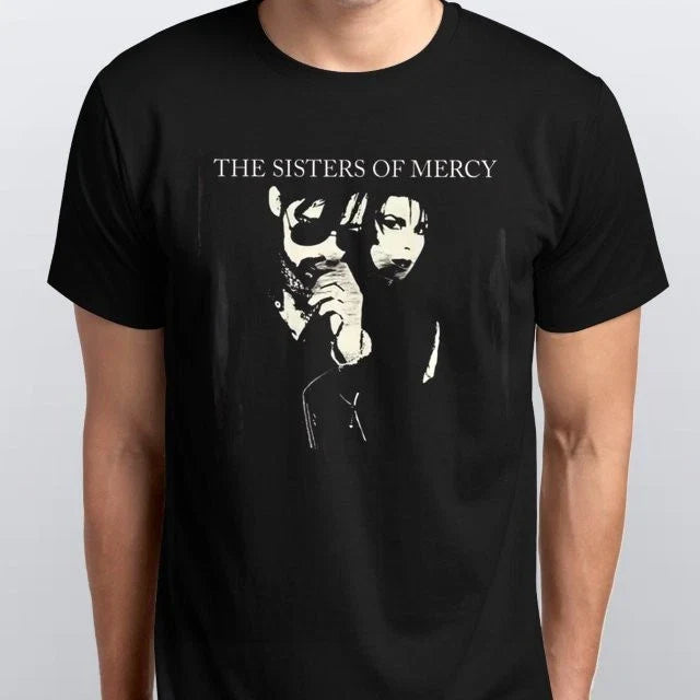 The Sisters Of Mercy Rock T-SHIRT S M L XL XXL 3 4 XL colours Black Unisex T-shirt, Sweatshirt, Hoodie, Long Sleeve Tee - T-Shirt, Sweatshirt, Hoodie