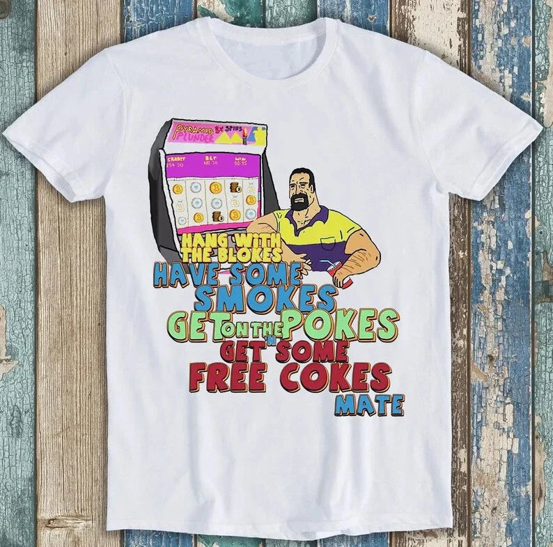 The Big Lez Show Mike Nolan Pokes Pyramid Plunder Casino Gift Tee T Shirt M1582 Unisex T-shirt, Sweatshirt, Hoodie, Long Sleeve Tee - T-Shirt, Sweatshirt, Hoodie