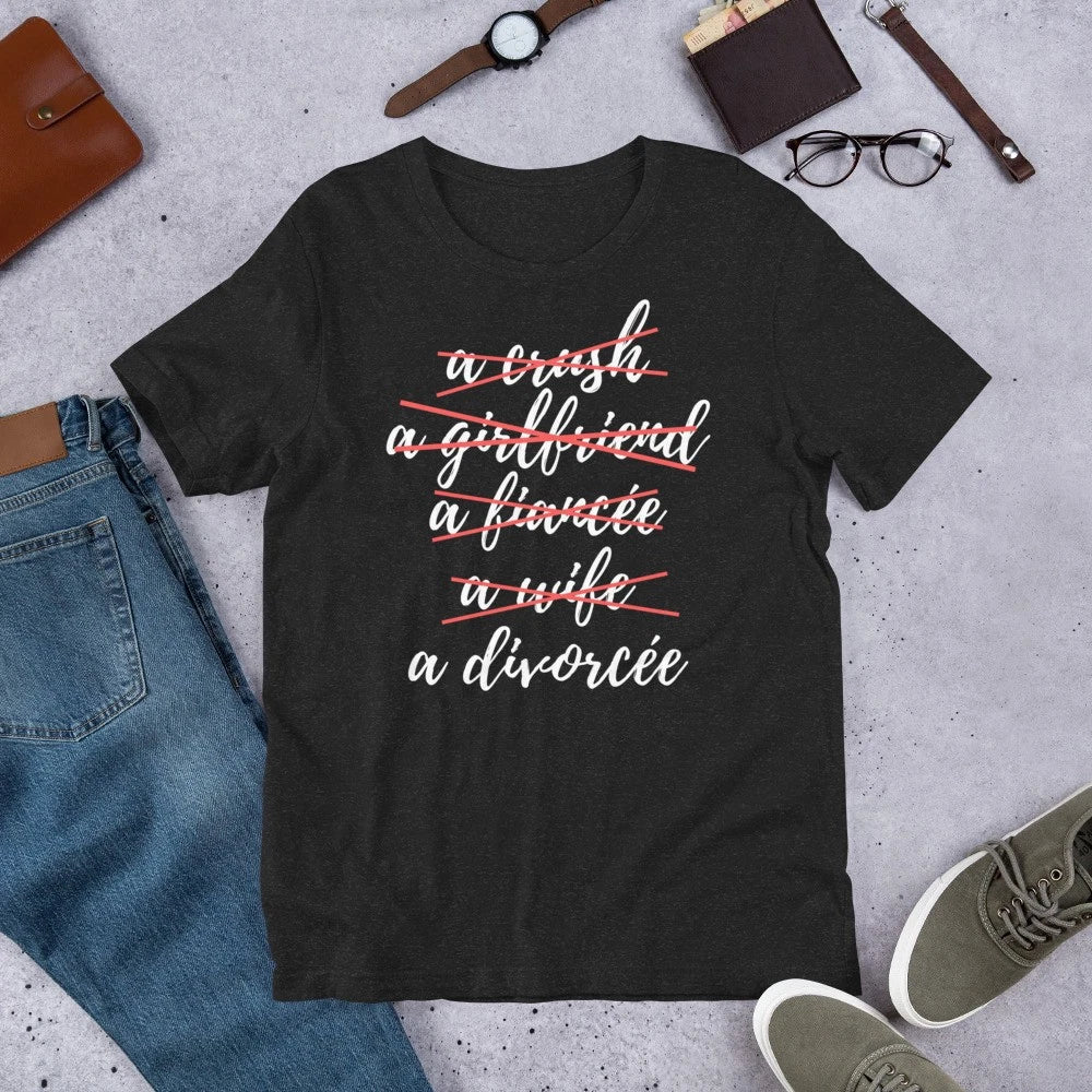 Funny Divorced Divorcee Divorce Celebration Party Sarcastic Novelty t-shirt Unisex T-shirt, Sweatshirt, Hoodie, Long Sleeve Tee - T-Shirt, Sweatshirt, Hoodie