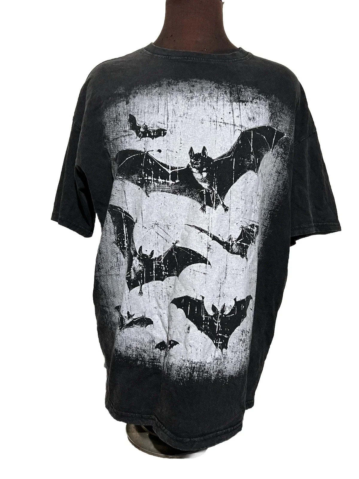 Y2K Gothic Bat T-Shirt, Vintage Grunge Bats Graphic Tee, T- Shirt. Size M Unisex T-shirt, Sweatshirt, Hoodie, Long Sleeve Tee - T-Shirt, Sweatshirt, Hoodie