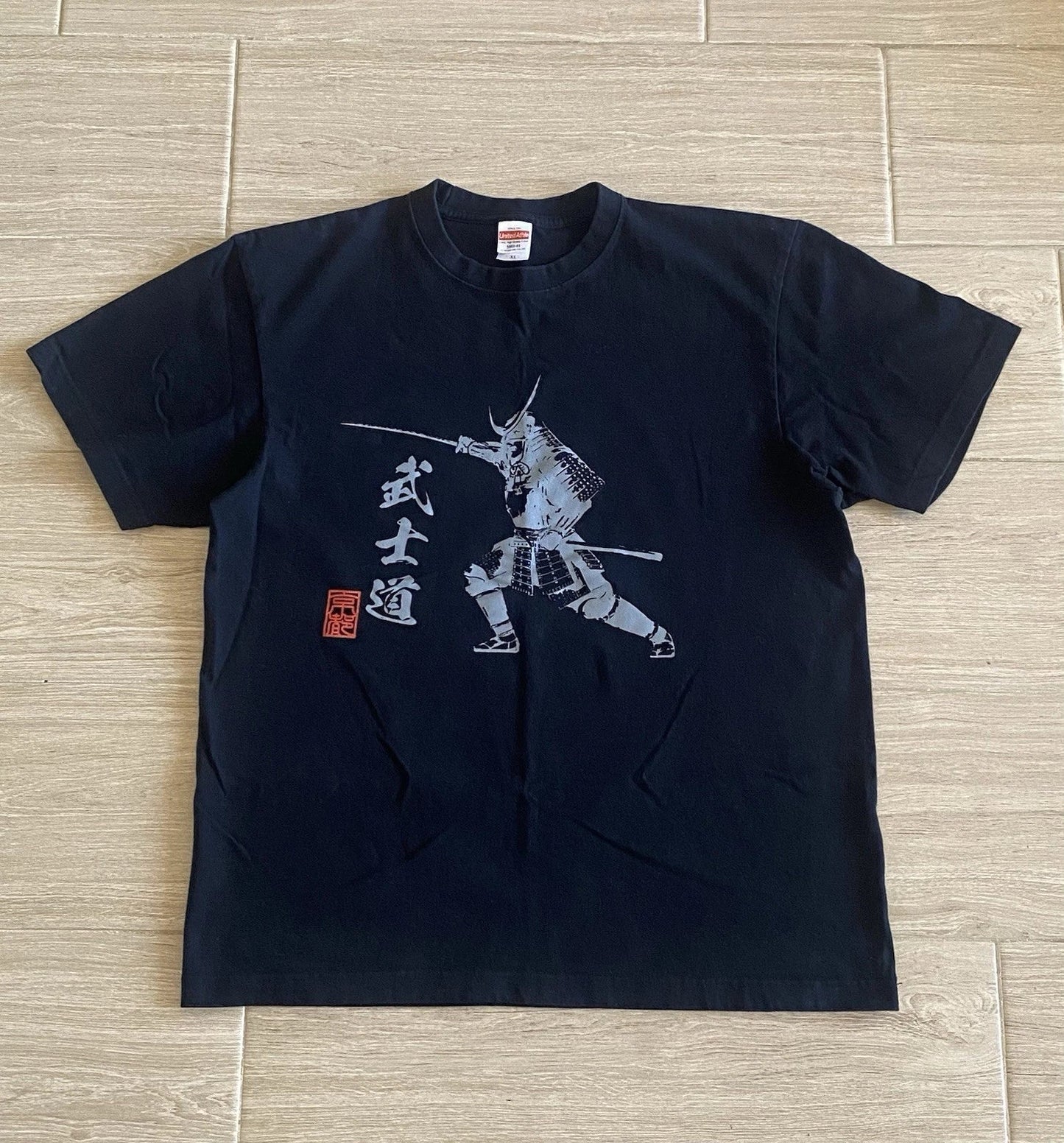 Japanese Samurai Warrior T-Shirt Men's Size XL Black Streetwear Bushido Unisex T-shirt, Sweatshirt, Hoodie, Long Sleeve Tee - T-Shirt, Sweatshirt, Hoodie