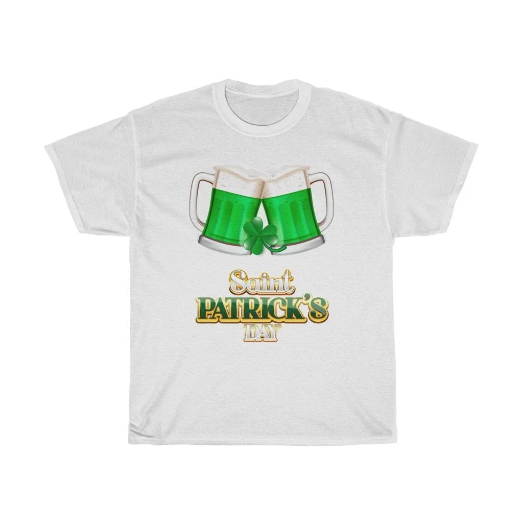 St Patrick's Day Pints Shamrock Beer Unisex Heavy Cotton Tee Unisex T-shirt, Sweatshirt, Hoodie, Long Sleeve Tee - T-Shirt, Sweatshirt, Hoodie