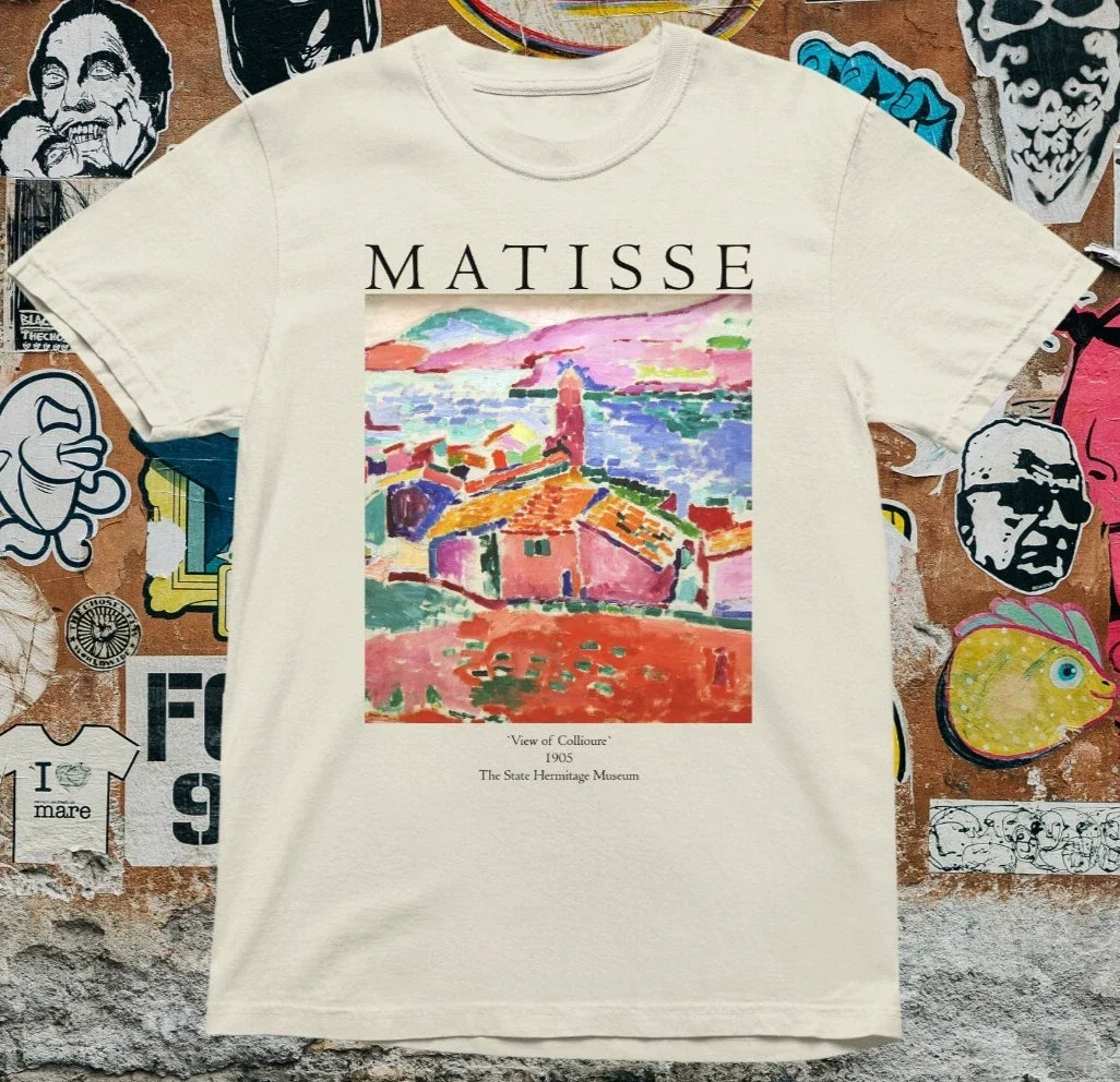Matisse View Of Collioure T shirt %100 Premium Quality Unisex T-shirt, Sweatshirt, Hoodie, Long Sleeve Tee - T-Shirt, Sweatshirt, Hoodie