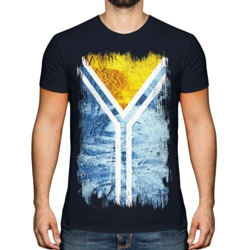 Touva grunge flag men's t-shirt jersey Unisex T-shirt, Sweatshirt, Hoodie, Long Sleeve Tee - T-Shirt, Sweatshirt, Hoodie