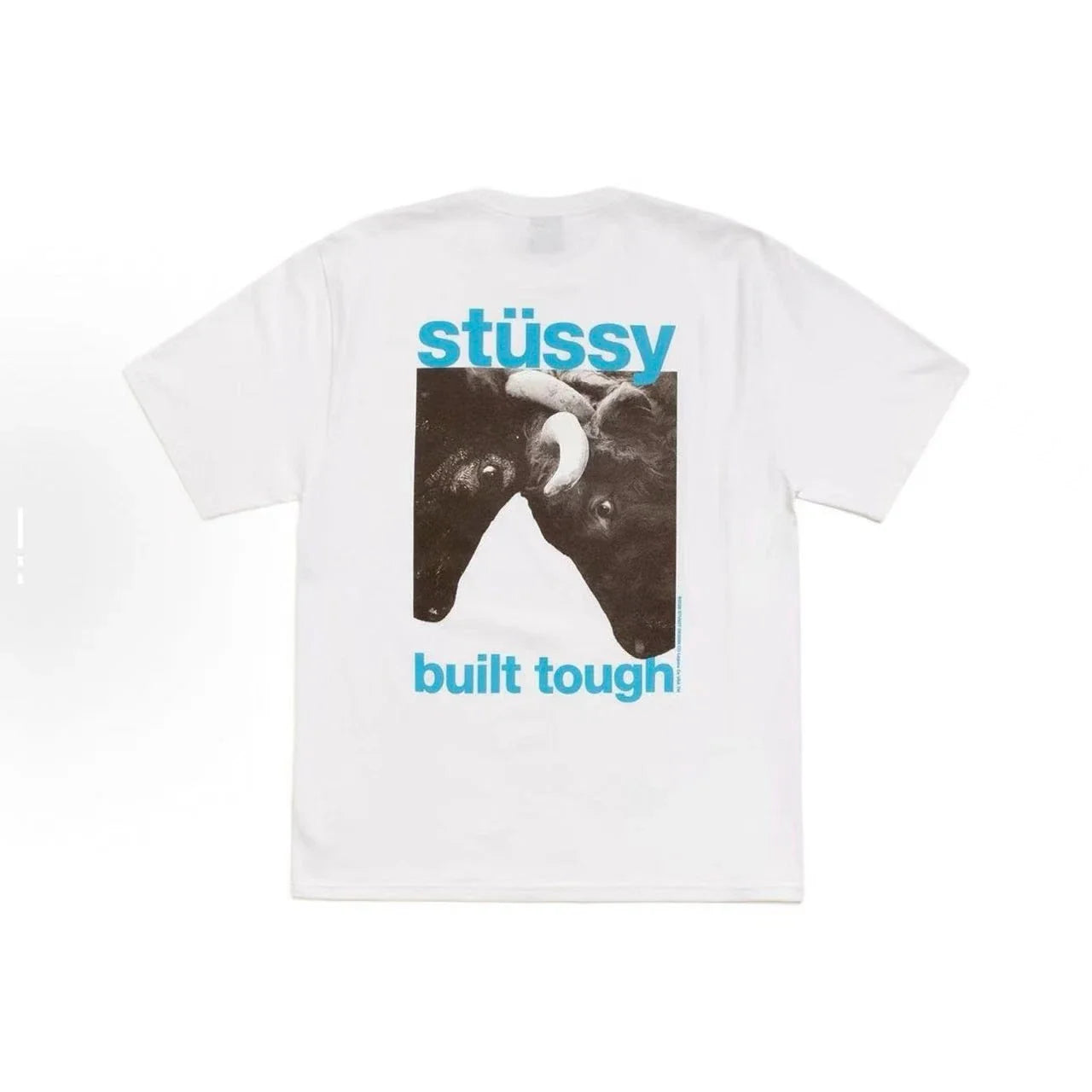 Stussy FW26 BUILT TOUGH TEE Summer t-shirt Black - White Unisex T-shirt, Sweatshirt, Hoodie, Long Sleeve Tee - T-Shirt, Sweatshirt, Hoodie