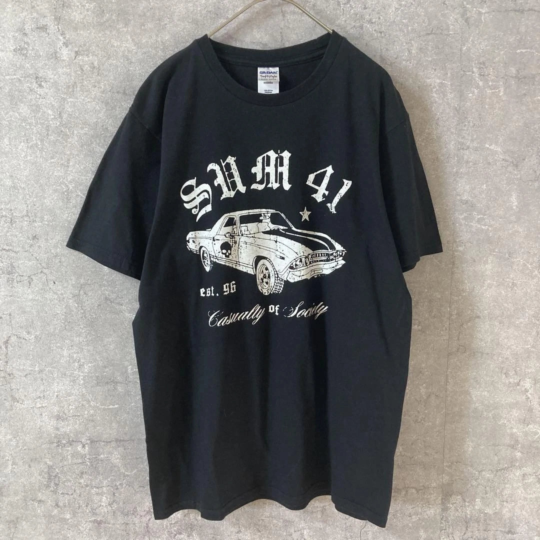 SUM 41 Band T Shirt Vintage Style Street Fashion Black Size M Unisex T-shirt, Sweatshirt, Hoodie, Long Sleeve Tee - T-Shirt, Sweatshirt, Hoodie
