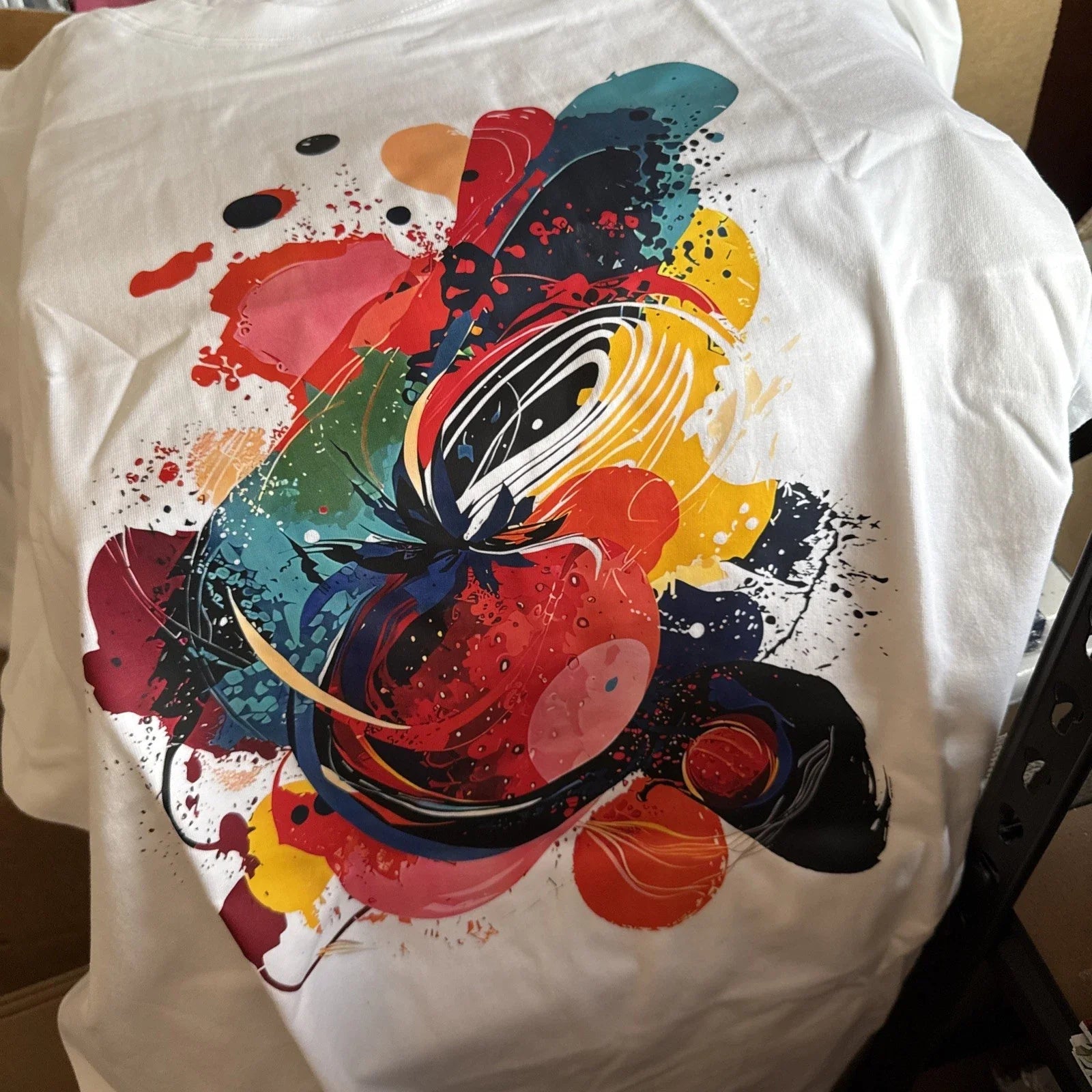 Graphic Abstract Art T-Shirt Large Cotton NEW Shipping Included Unisex T-shirt, Sweatshirt, Hoodie, Long Sleeve Tee - T-Shirt, Sweatshirt, Hoodie