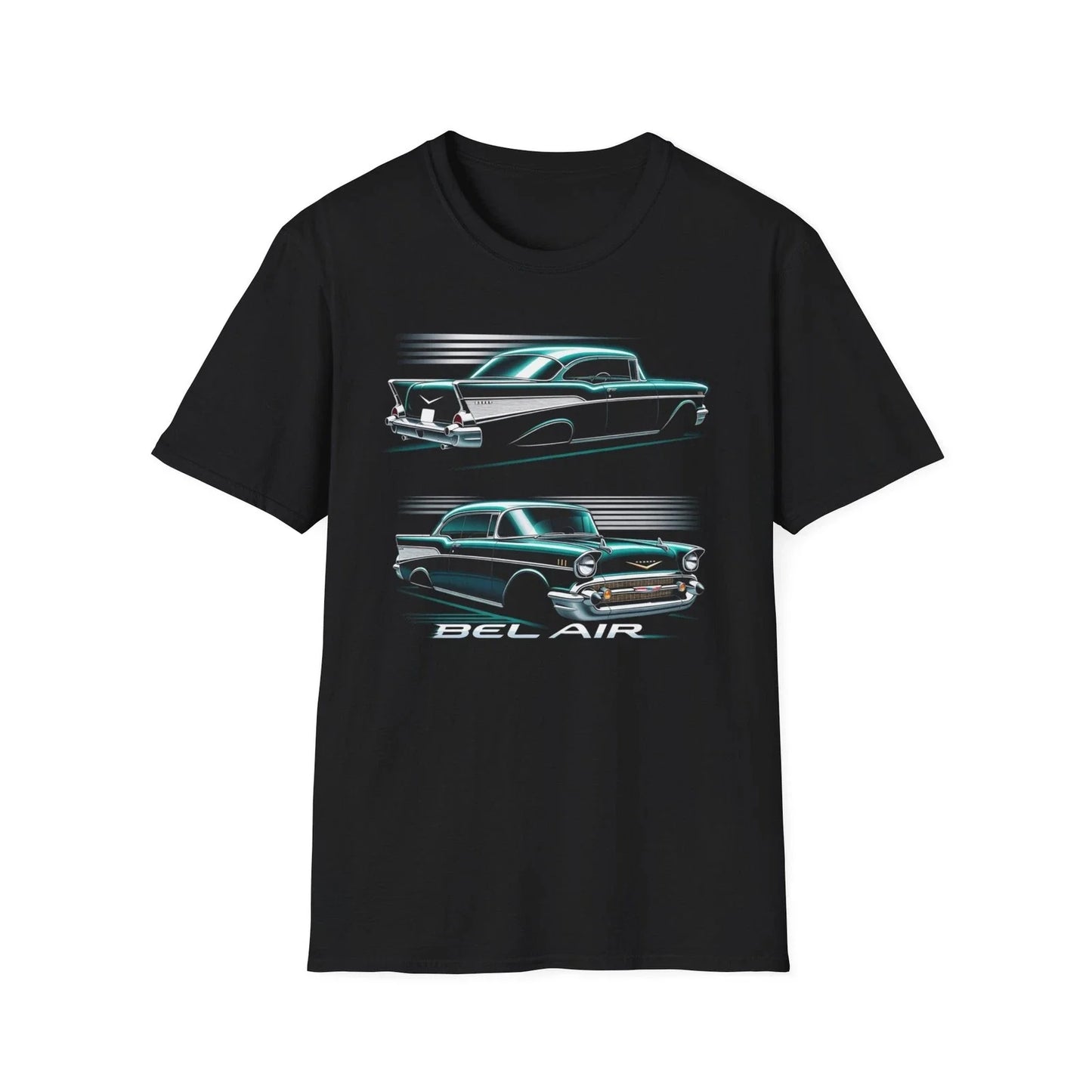1957 Bel Air Classic Car Shirt Vintage 50s Car Graphic Retro Tee Unisex T-shirt, Sweatshirt, Hoodie, Long Sleeve Tee - T-Shirt, Sweatshirt, Hoodie