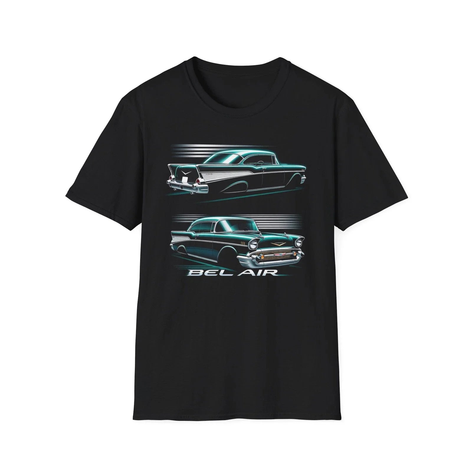 1957 Bel Air Classic Car Shirt Vintage 50s Car Graphic Retro Tee Unisex T-shirt, Sweatshirt, Hoodie, Long Sleeve Tee - T-Shirt, Sweatshirt, Hoodie