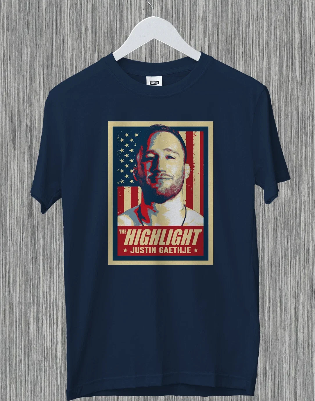 The Highlight Justin Gaethje MMA Mixed Martial Arts Funny Gift Unisex T-Shirt Unisex T-shirt, Sweatshirt, Hoodie, Long Sleeve Tee - T-Shirt, Sweatshirt, Hoodie