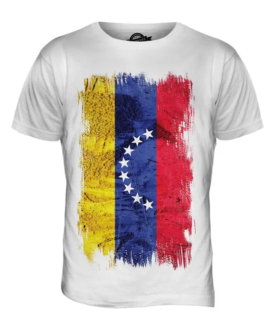 VENEZUELA GRUNGE FLAG MENS T SHIRT TEE SHIRT XS S M L XL 2XL 3XL 4XL 5XL Unisex T-shirt, Sweatshirt, Hoodie, Long Sleeve Tee - T-Shirt, Sweatshirt, Hoodie