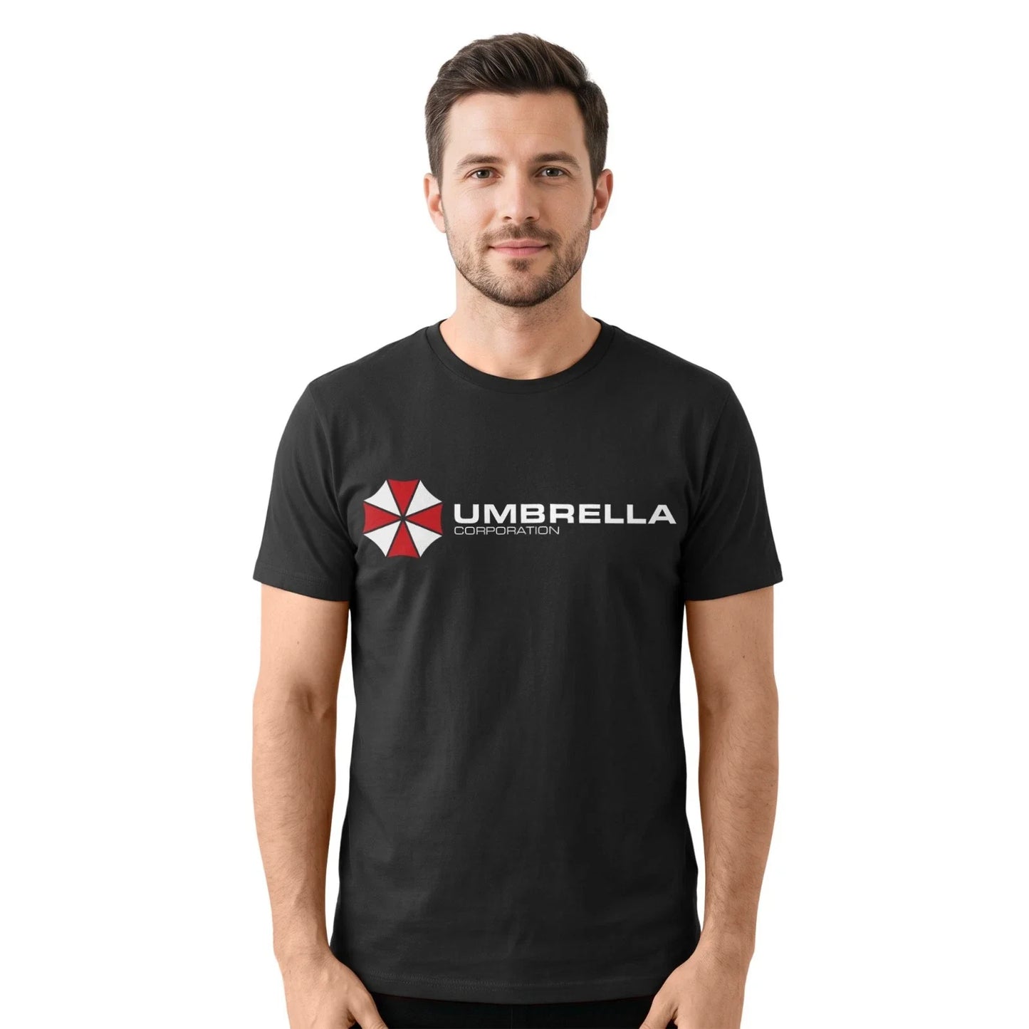 Umbrella Corporation Horror Gaming Sci-Fi Evil Retro Zombie Halloween T-shirt Unisex T-shirt, Sweatshirt, Hoodie, Long Sleeve Tee - T-Shirt, Sweatshirt, Hoodie