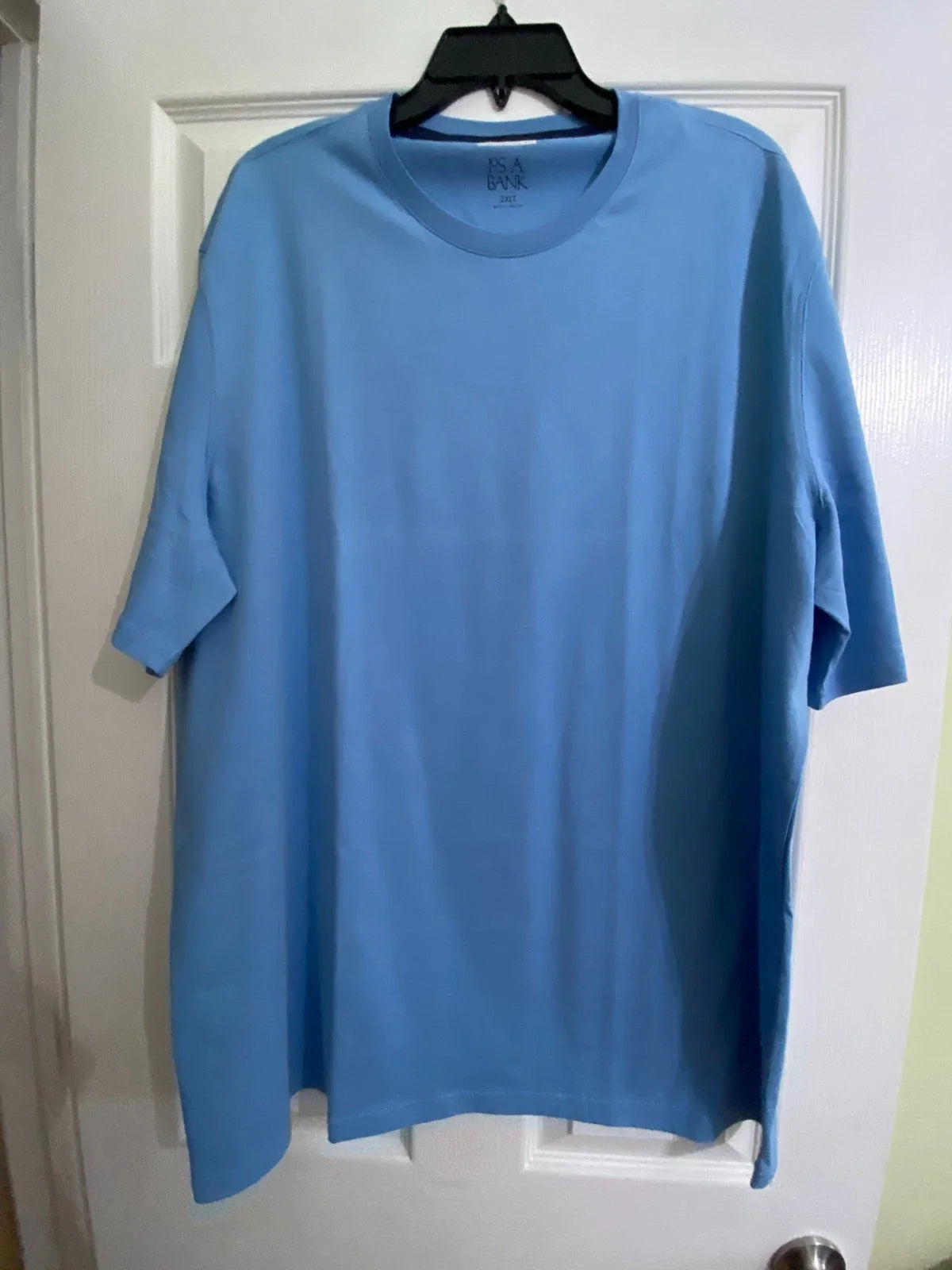 NWT Jos A Bank Men Crew Neck T-Shirt Short Sleeves 100% Cotton Quality Blue 2XLT Unisex T-shirt, Sweatshirt, Hoodie, Long Sleeve Tee - T-Shirt, Sweatshirt, Hoodie