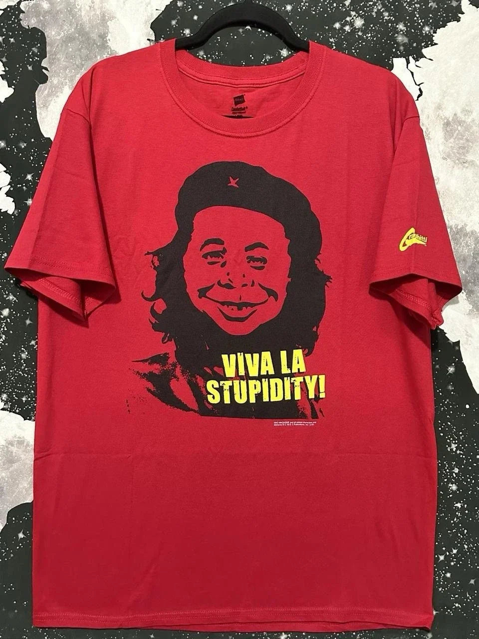 Mad Magazine Alfred E. Neuman Che Guevara Shirt Good Condition Size Large Unisex T-shirt, Sweatshirt, Hoodie, Long Sleeve Tee - T-Shirt, Sweatshirt, Hoodie