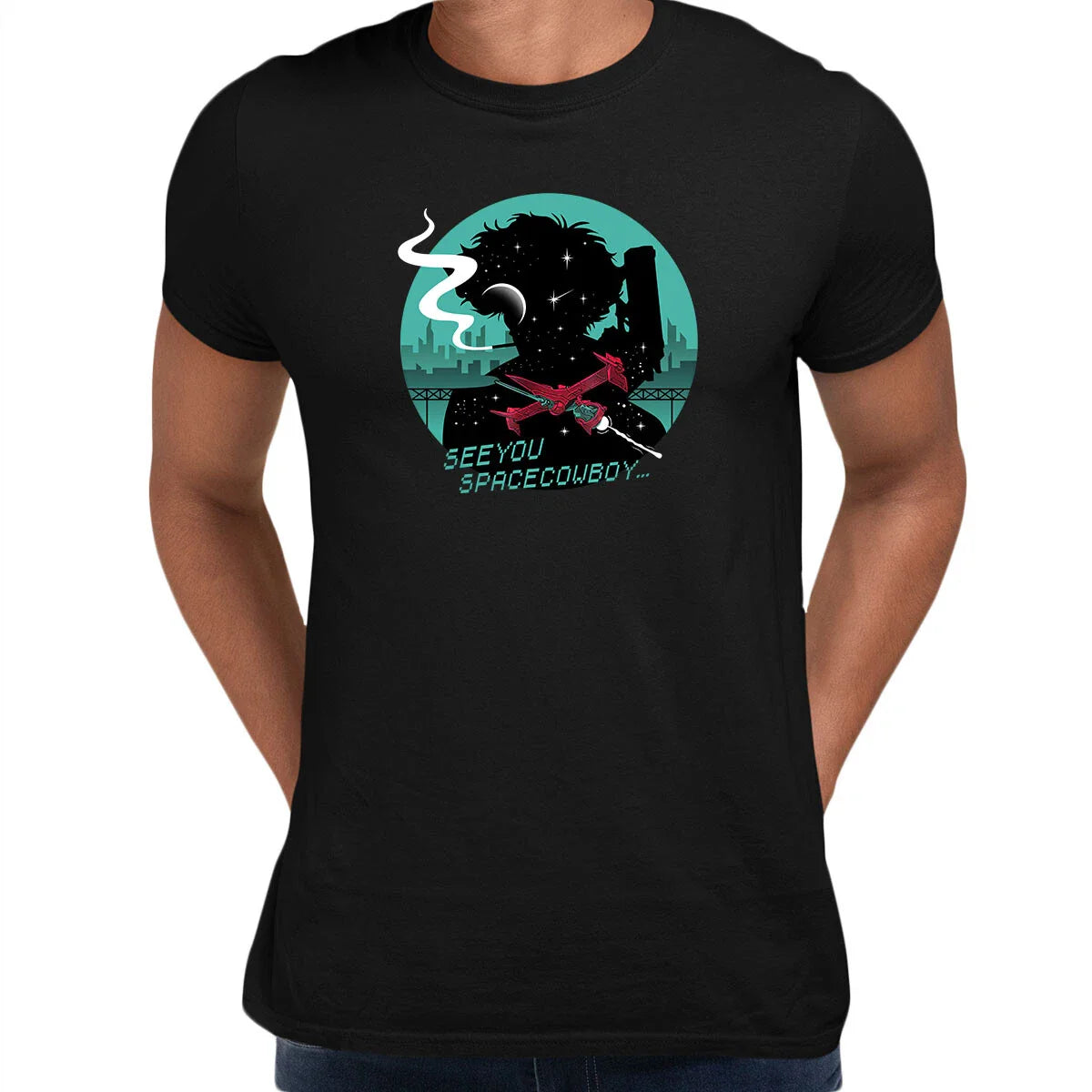 Cowboy Bebop Spike Spiegel Anime T-shirt Manga Japan Movie Adult Kids Tees Unisex T-shirt, Sweatshirt, Hoodie, Long Sleeve Tee - T-Shirt, Sweatshirt, Hoodie