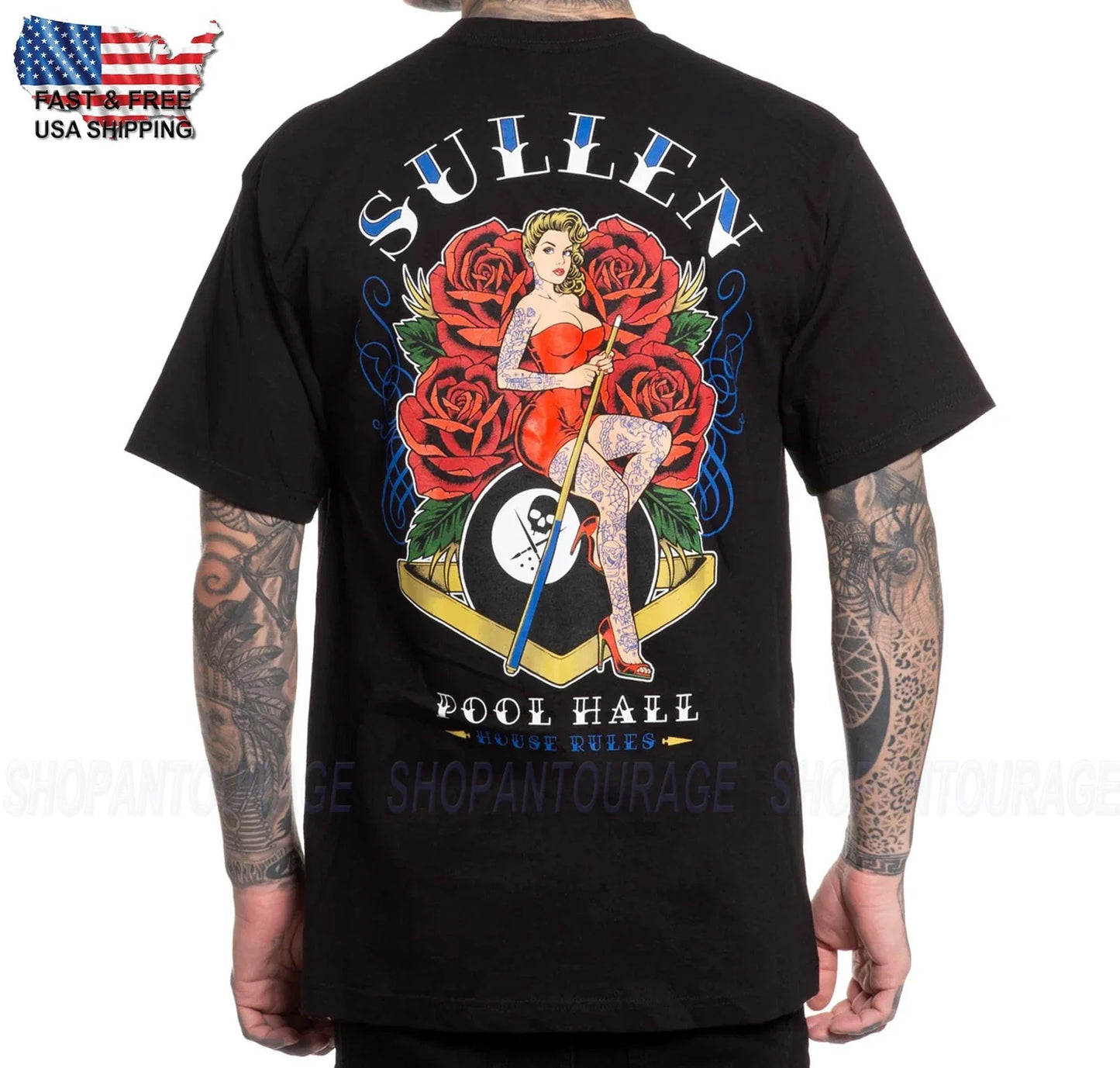 Sullen Art Collective House Rules Standard SCM6940 Short Sleeve Men`s T-shirt Unisex T-shirt, Sweatshirt, Hoodie, Long Sleeve Tee - T-Shirt, Sweatshirt, Hoodie