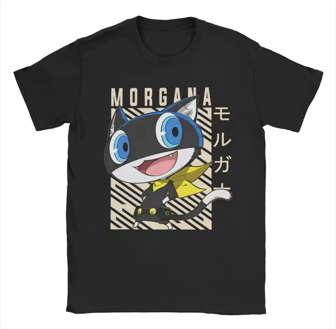 Persona 5 Royal Morgana T Shirts for Men Women Cotton Novelty T-Shirt Crew Neck Unisex T-shirt, Sweatshirt, Hoodie, Long Sleeve Tee - T-Shirt, Sweatshirt, Hoodie