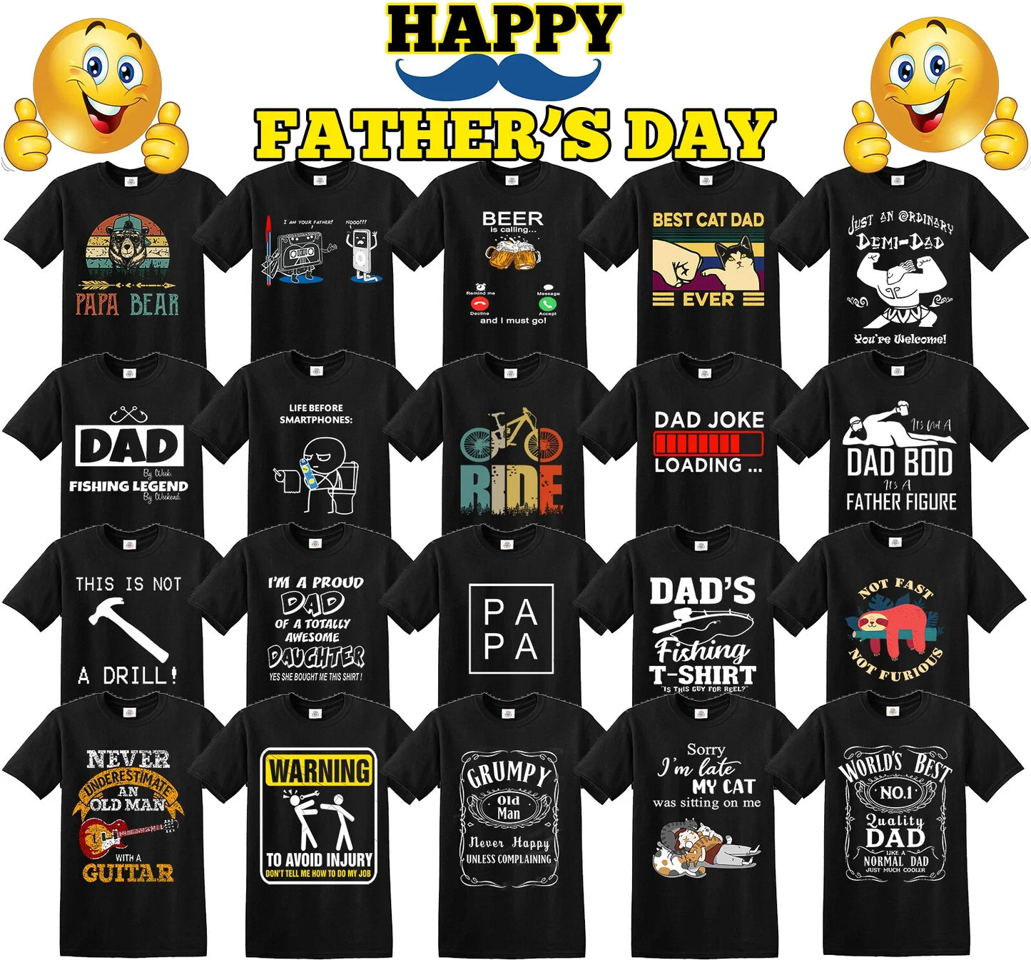 Father Day Mens T-Shirt Gift For Dad Birthday Father's Day Funny Tshirt Top Tee Unisex T-shirt, Sweatshirt, Hoodie, Long Sleeve Tee - T-Shirt, Sweatshirt, Hoodie