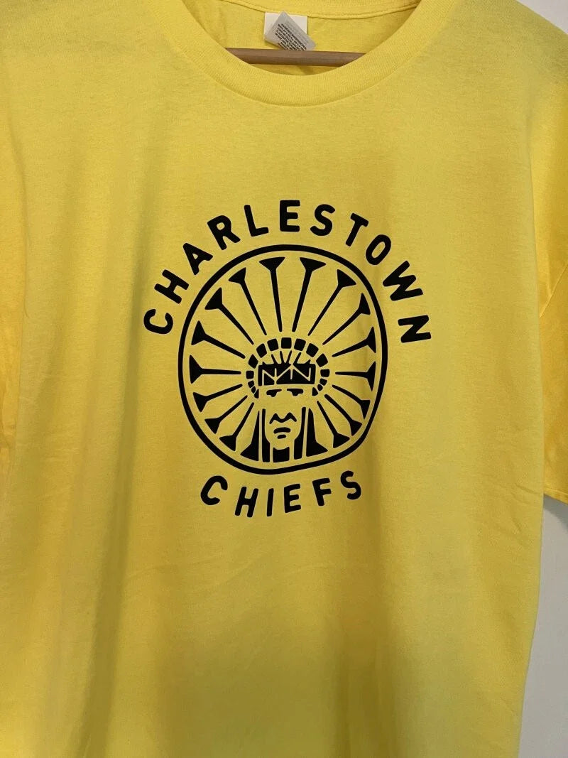 Charlestown Chiefs Retro Logo T Shirt Unisex T-shirt, Sweatshirt, Hoodie, Long Sleeve Tee - T-Shirt, Sweatshirt, Hoodie