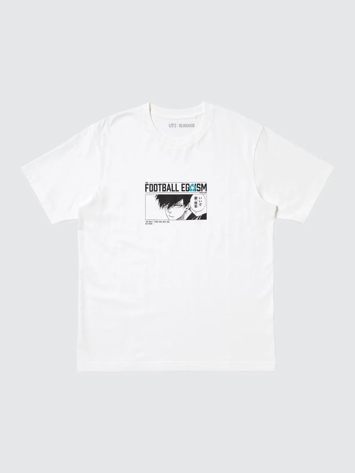 Blue Lock UT Graphic T-Shirt Itoshi Rin Magazine Cover Style White Anime 2026 JP Unisex T-shirt, Sweatshirt, Hoodie, Long Sleeve Tee - T-Shirt, Sweatshirt, Hoodie