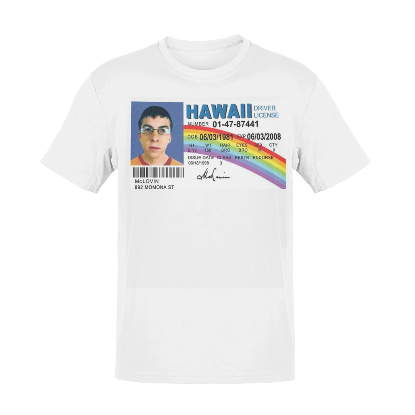 mclovin Superbad Christmas birthday halloween funny gift t shirt Unisex T-shirt, Sweatshirt, Hoodie, Long Sleeve Tee - T-Shirt, Sweatshirt, Hoodie