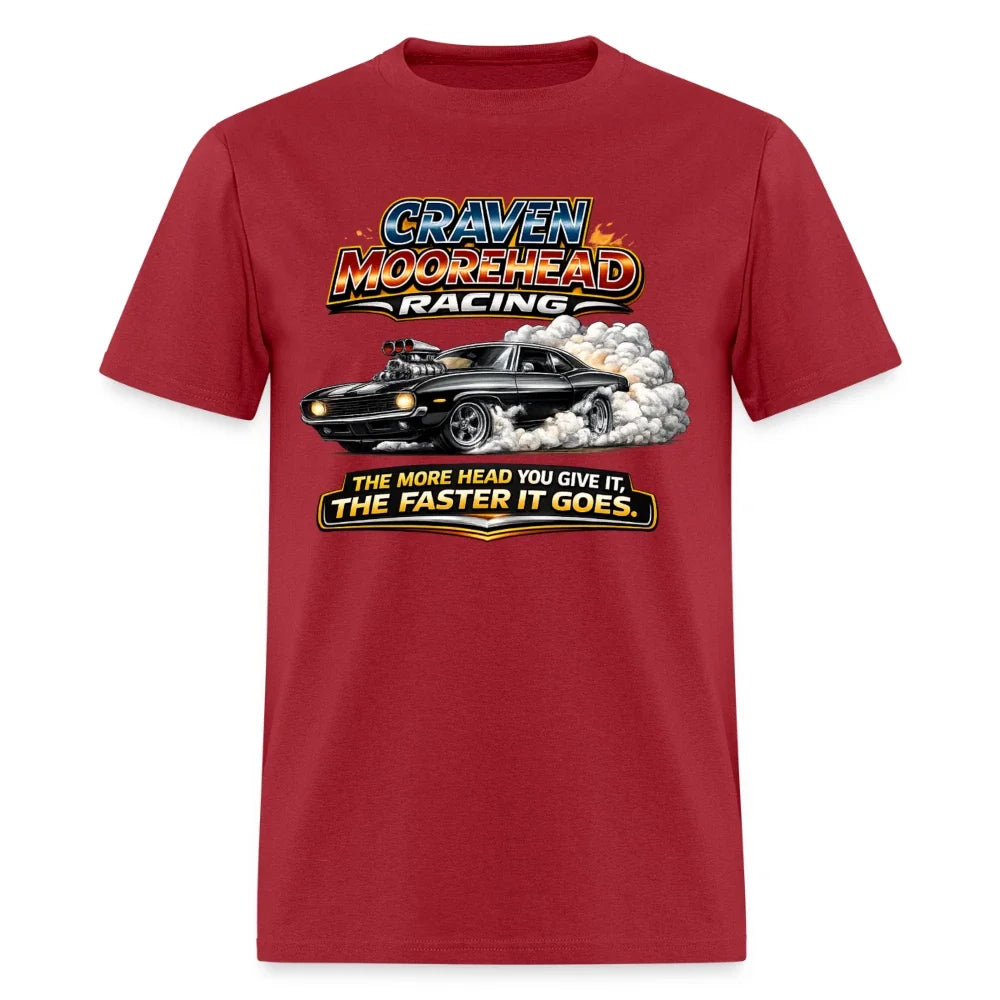 Craven Moorehead Racing Funny Adult Humor T-Shirt Unisex T-shirt, Sweatshirt, Hoodie, Long Sleeve Tee - T-Shirt, Sweatshirt, Hoodie