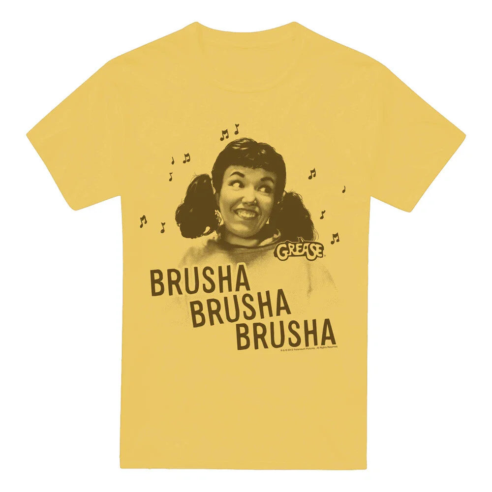 Grease Brusha Brusha Brusha T-Shirt S-2XL, Banana Unisex T-shirt, Sweatshirt, Hoodie, Long Sleeve Tee - T-Shirt, Sweatshirt, Hoodie
