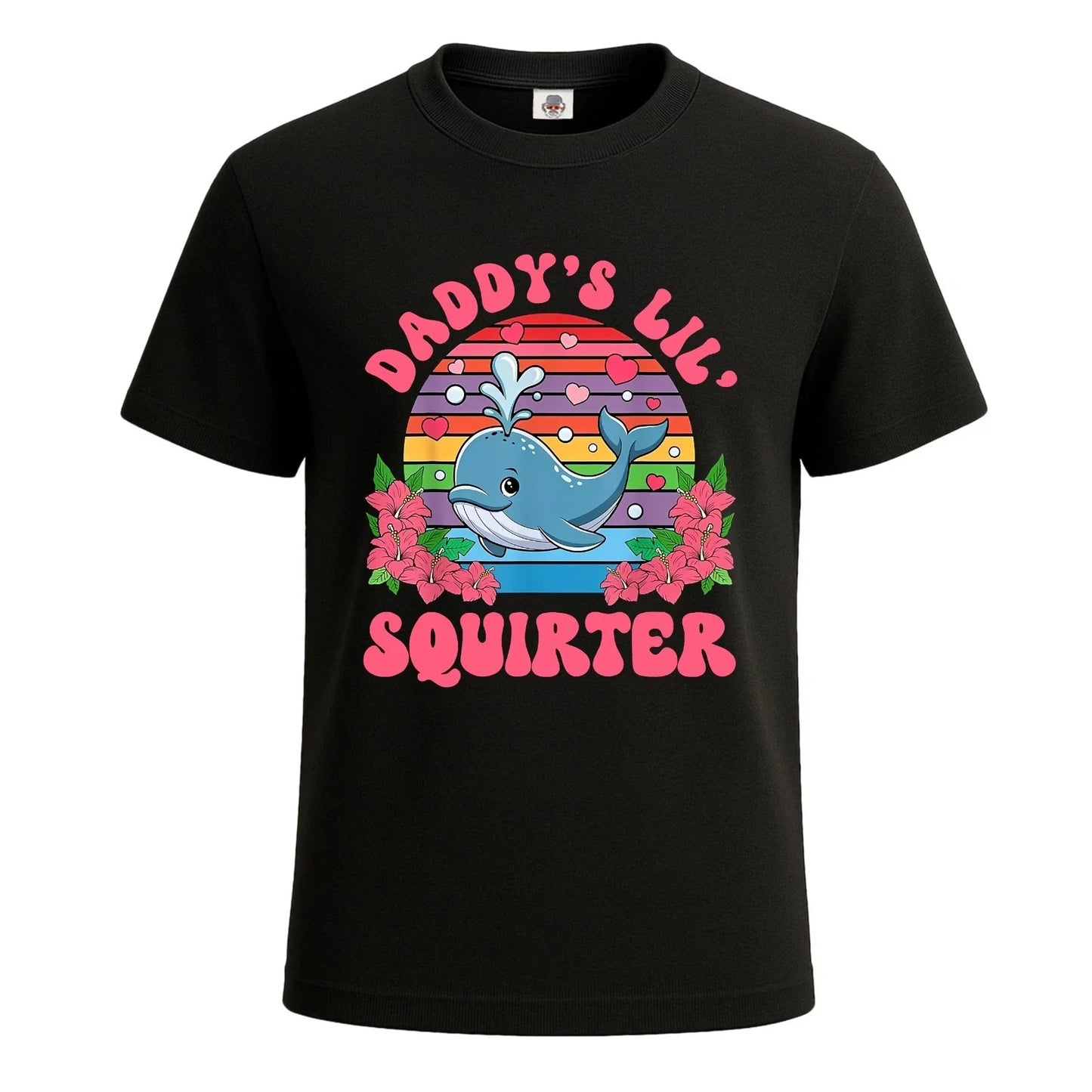 Daddy's Lil Squirter Novelty Tee Funny T-Shirt For Mens Novelty Tee Top Unisex T-shirt, Sweatshirt, Hoodie, Long Sleeve Tee - T-Shirt, Sweatshirt, Hoodie