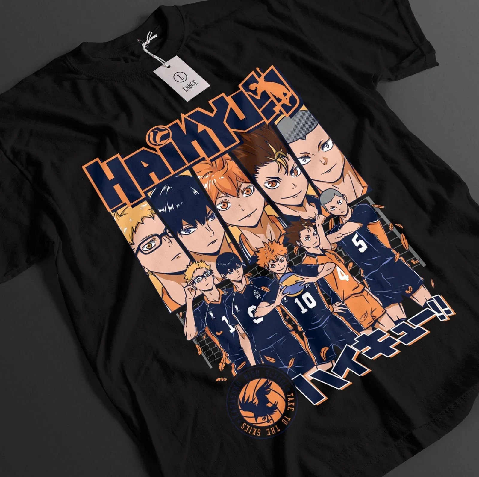 Haikyuu Shirt Shoyo Hinata Tshirt Kageyama T-Shirt Tsukki Kuroo Sport Anime Tee Unisex T-shirt, Sweatshirt, Hoodie, Long Sleeve Tee - T-Shirt, Sweatshirt, Hoodie