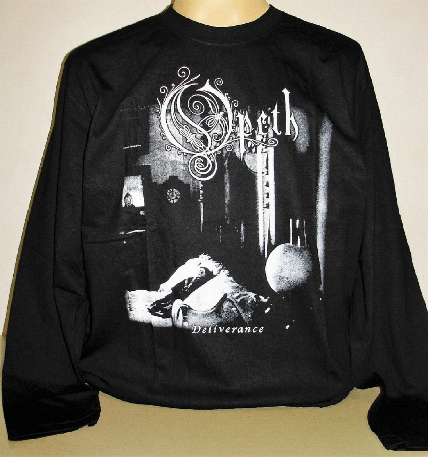 Opeth Deliverance Long Sleeve T-Shirt Size S M 2XL 3XL Metal Band XXL XXXL New! Unisex T-shirt, Sweatshirt, Hoodie, Long Sleeve Tee - T-Shirt, Sweatshirt, Hoodie