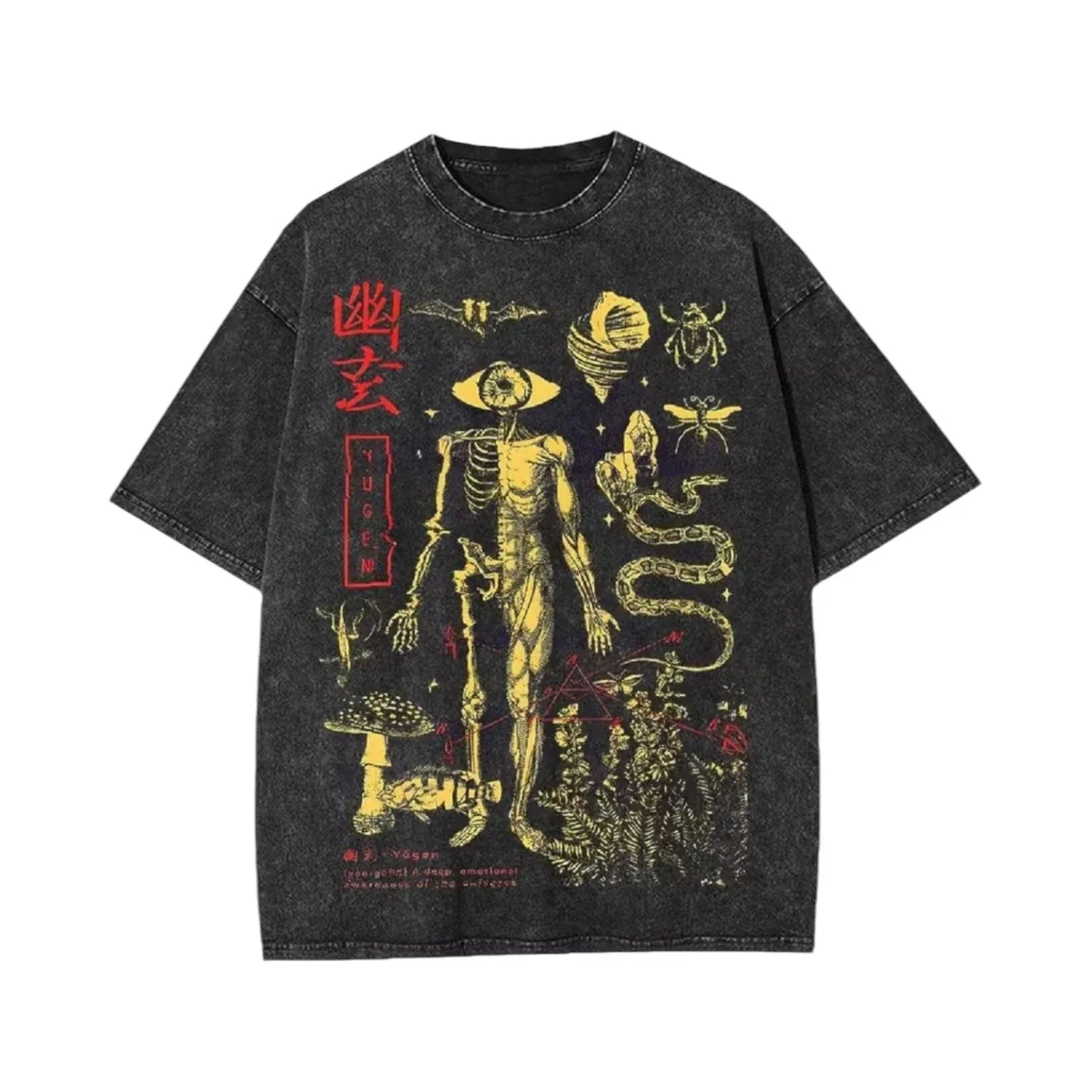 Black T-Shirt Size L Cyclops Occult Vintage Graphic Streetwear Cotton Unisex T-shirt, Sweatshirt, Hoodie, Long Sleeve Tee - T-Shirt, Sweatshirt, Hoodie
