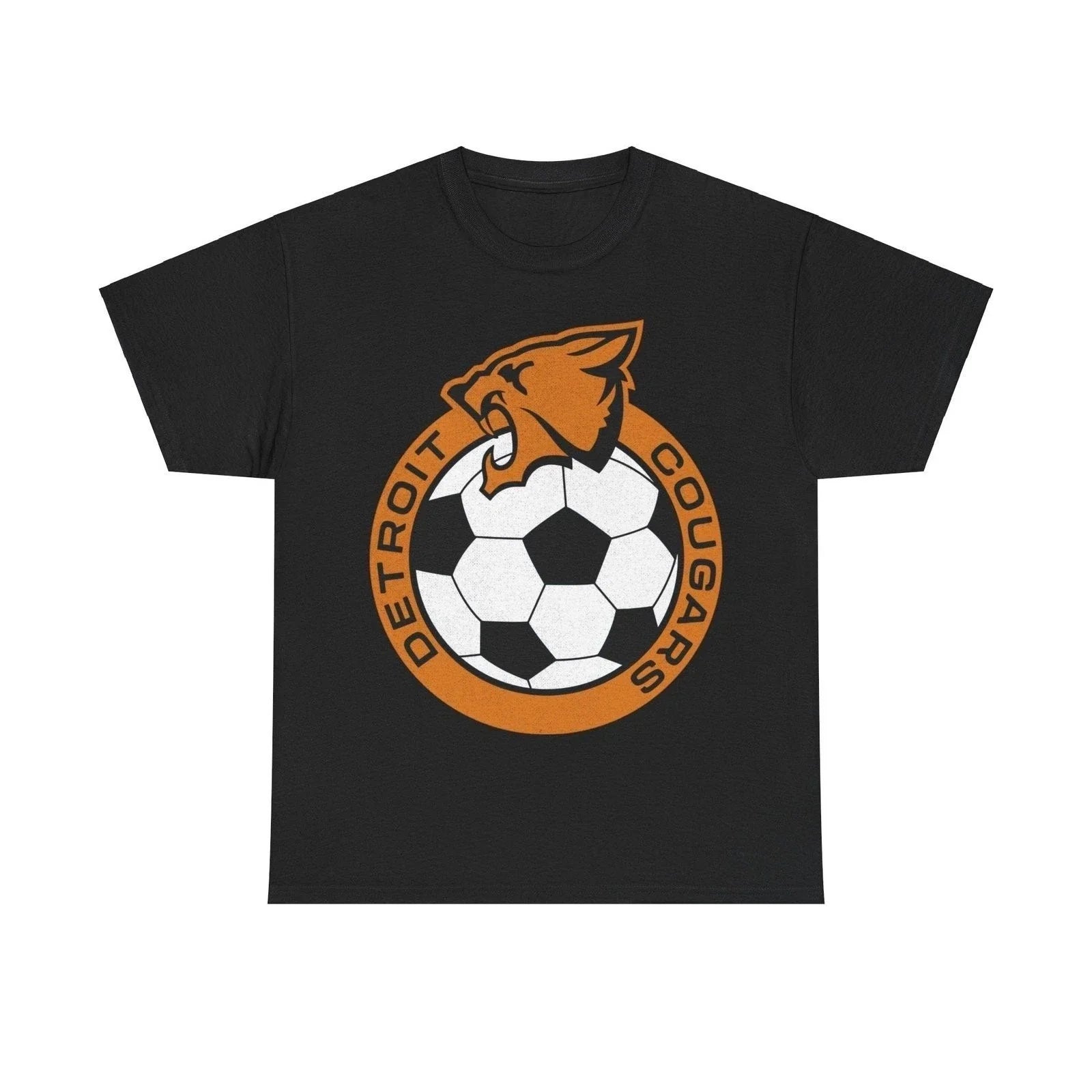 Detroit Cougars NASL Soccer Retro Nostalgic T-shirt Unisex T-shirt, Sweatshirt, Hoodie, Long Sleeve Tee - T-Shirt, Sweatshirt, Hoodie
